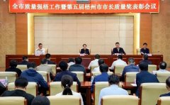 【喜訊】熱烈祝賀強(qiáng)壽集團(tuán)榮獲第五屆梧州市市長質(zhì)量獎(jiǎng)